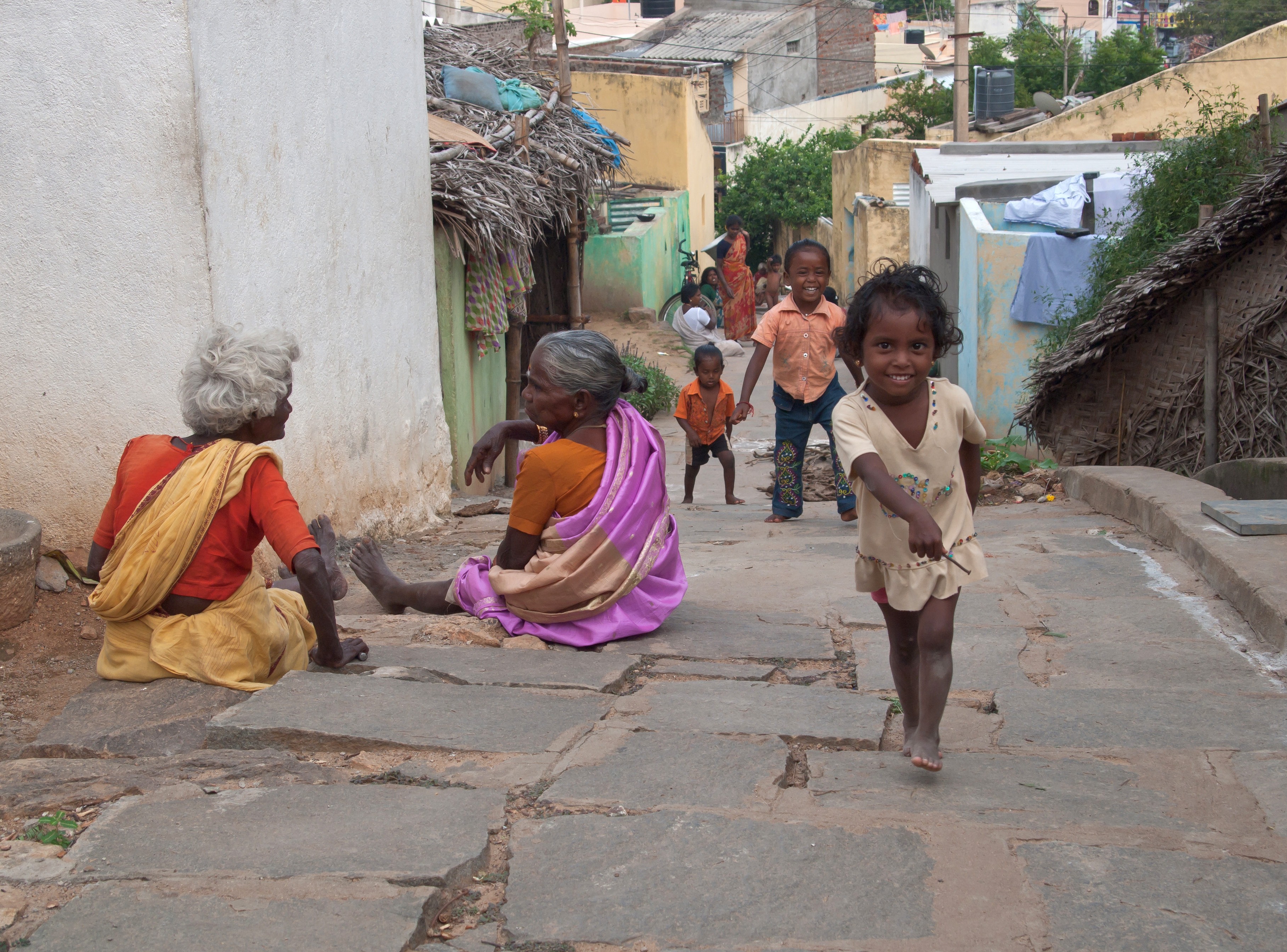 Tamil Nadu village children